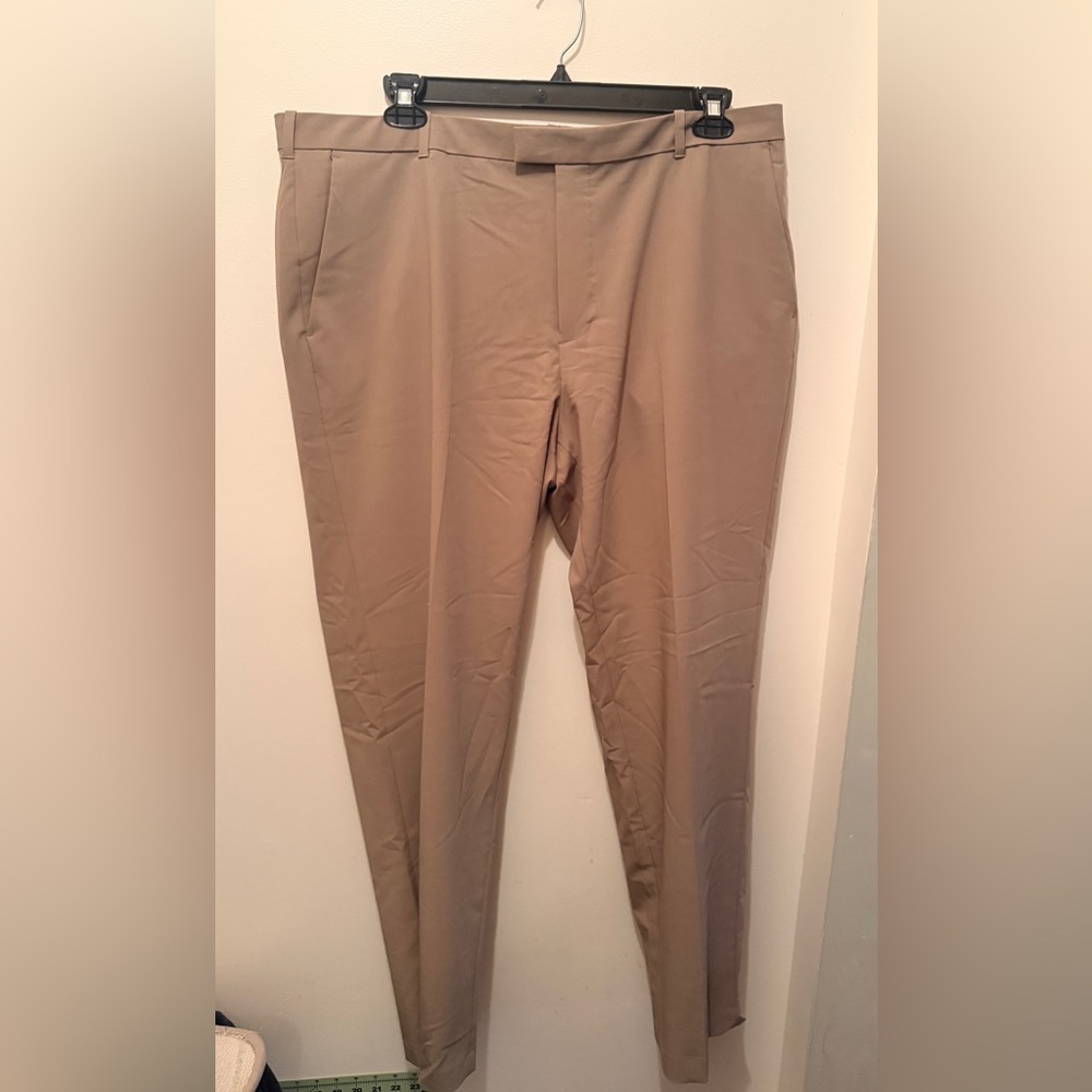 Van Heusen Flex Straight Fit Pant in Twill - Khaki